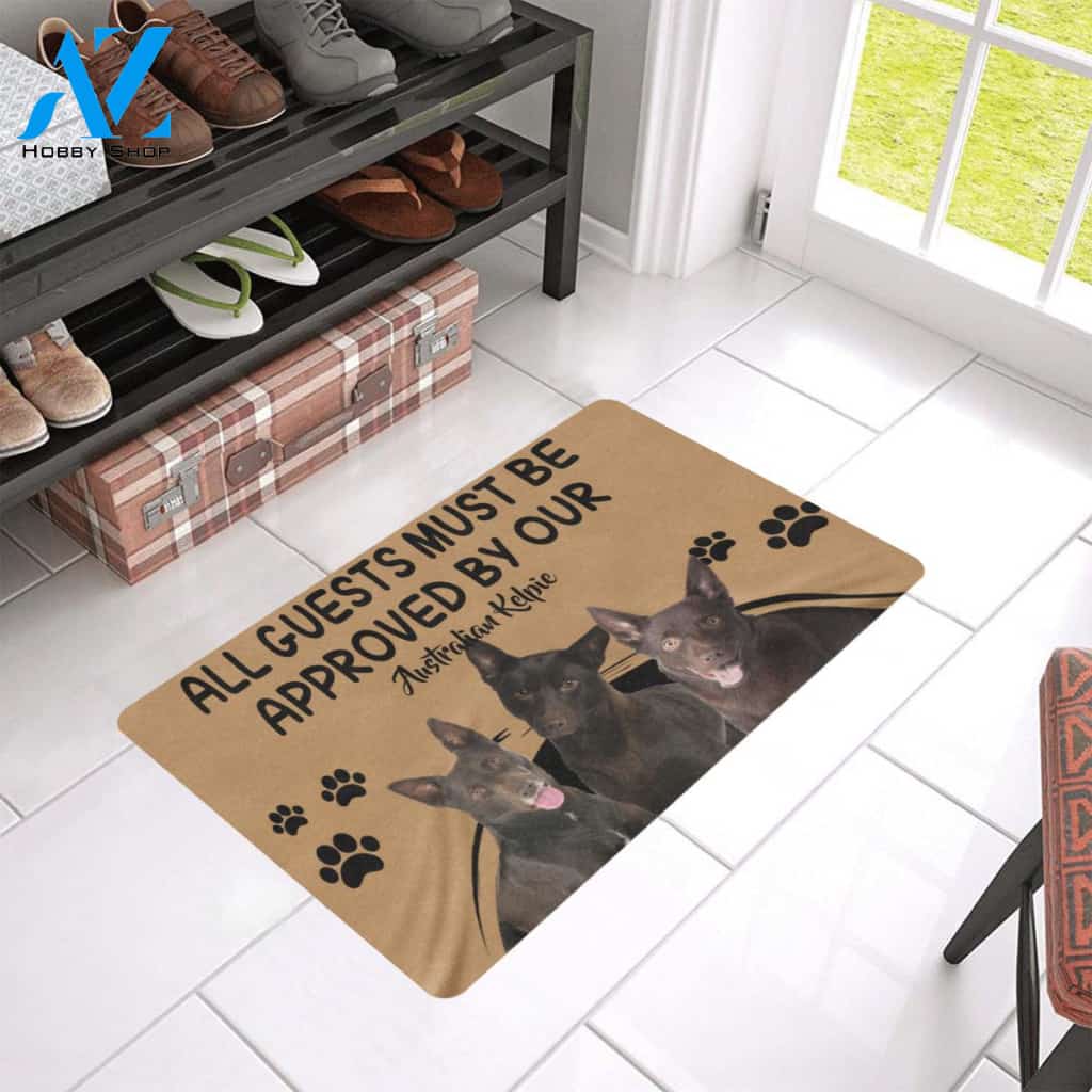 Australian Kelpie Approved Doormat Home Decor – Doormat