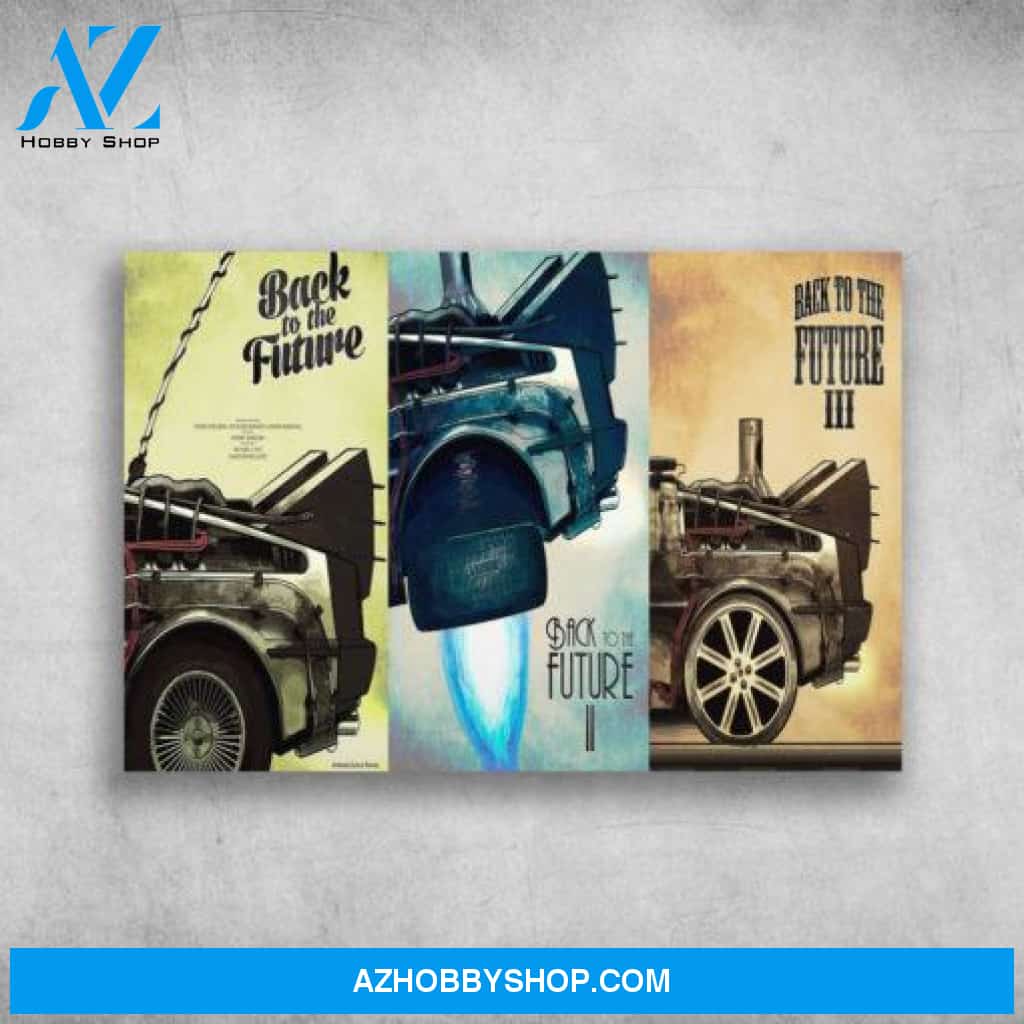 Back To The Future Your Future Is Whatever You Make It Canvas And Poster, Wall Decor Visual Art