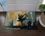 Ballet Girl Shadow Doormat Welcome Mat House Warming Gift Home Decor Funny Doormat Gift Idea