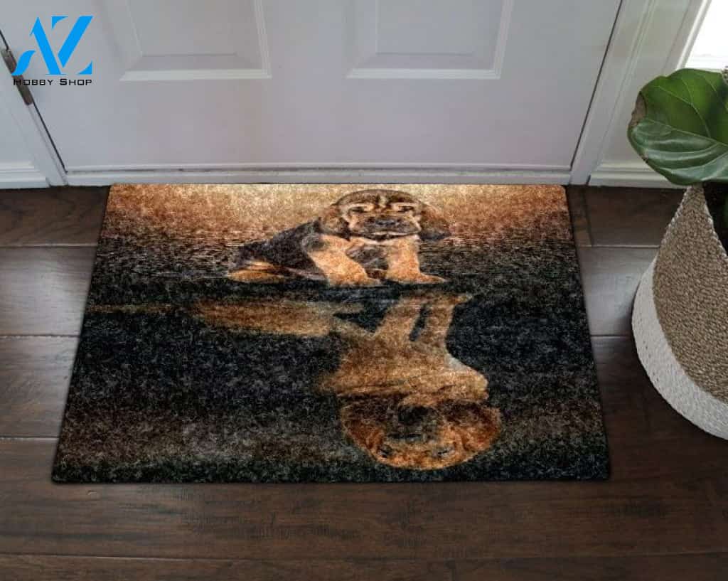 Basset Hound Home Decor Doormat - Welcome Mat - House Warming Gift