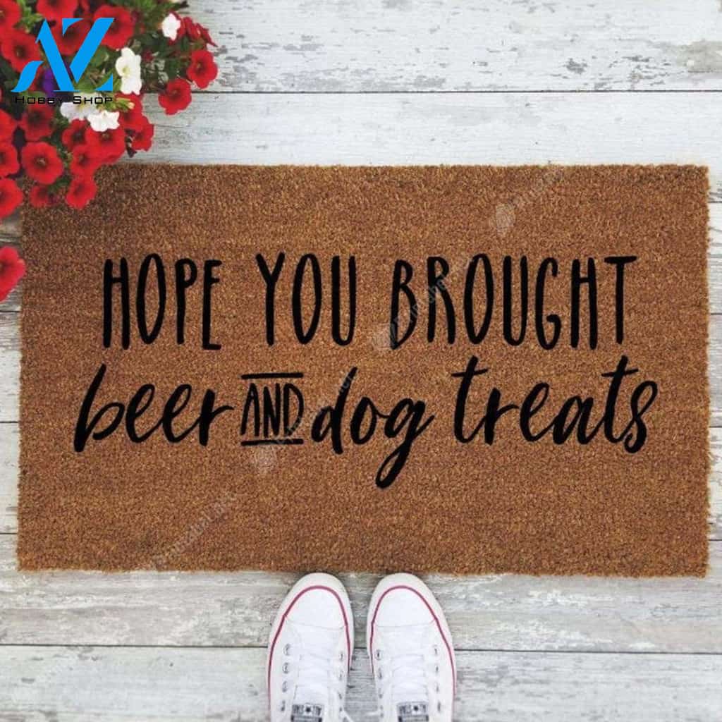 Beer And Dog Treats CLA1710082D Doormat