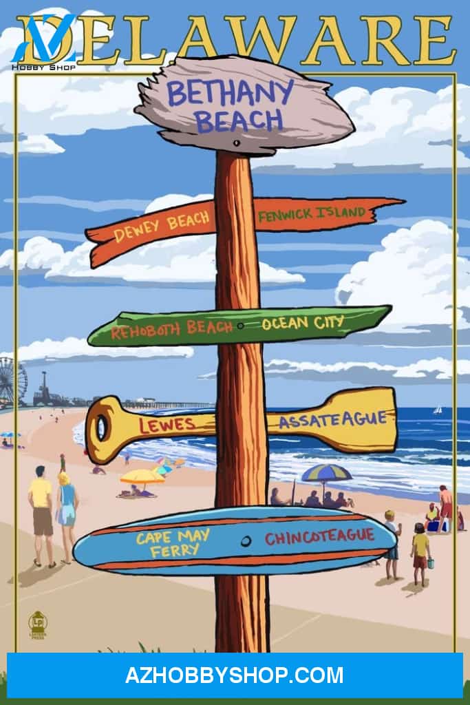Bethany Beach Delaware - Destinations Sign