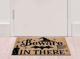 Beware In There Halloween Doormat | Best Outdoor Halloween Decoration