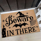 Beware In There Halloween Doormat | Best Outdoor Halloween Decoration
