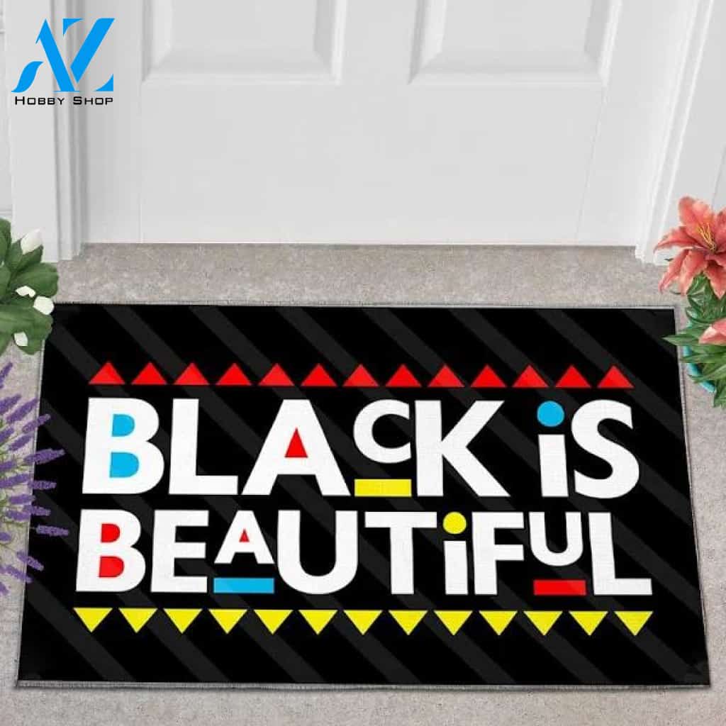 Black is beautiful Doormat,Pride Doormat,Black Lives Matter Doormat,Welcome Mat,Kindness Doormat,BLM LGBTQ Doormat