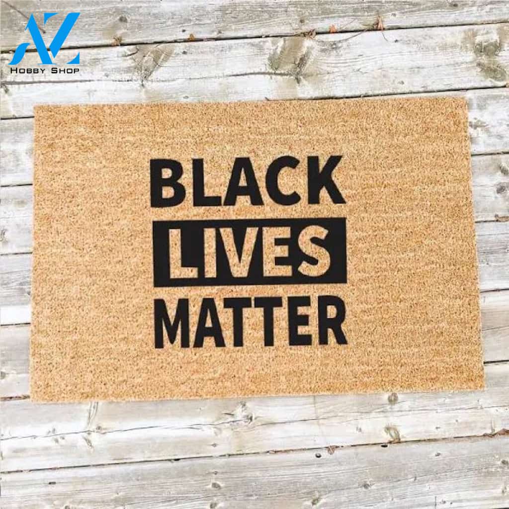 Black Lives Matter Doormat - Culture Doormat - Equality - Outdoor Doormat - Sublimation Doormat - Black owned