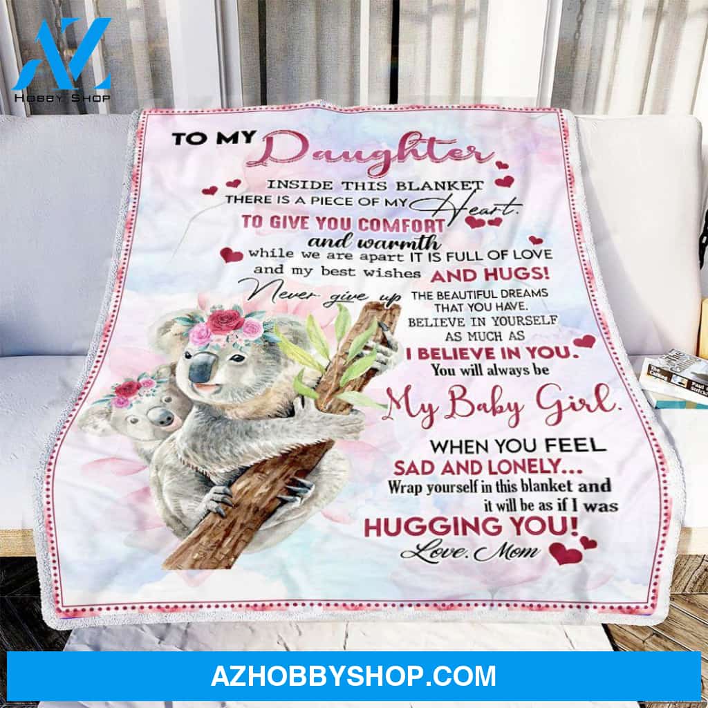 Blanket Mothers Day Gifts Mom To Daughter Koala Fleece Blanket Best Gifts For Mom