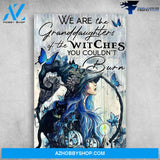 Blue Butterfly_We Are The Granddaughters Of The Witches You Coundnt Burn Canvas Christmas Gift Ideas