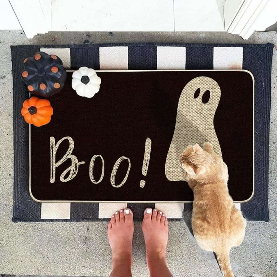 Boo Halloween Doormat | Best Outdoor Halloween Decoration
