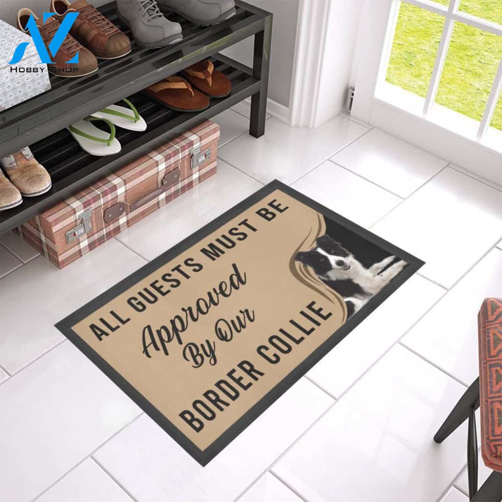 Border Collie CL09100036MDD Doormat