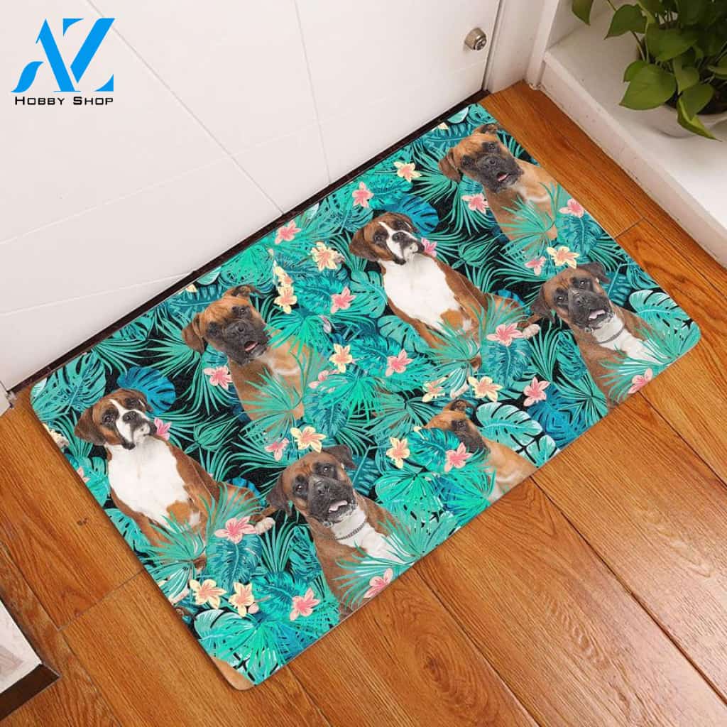 Boxer Tropical Doormat