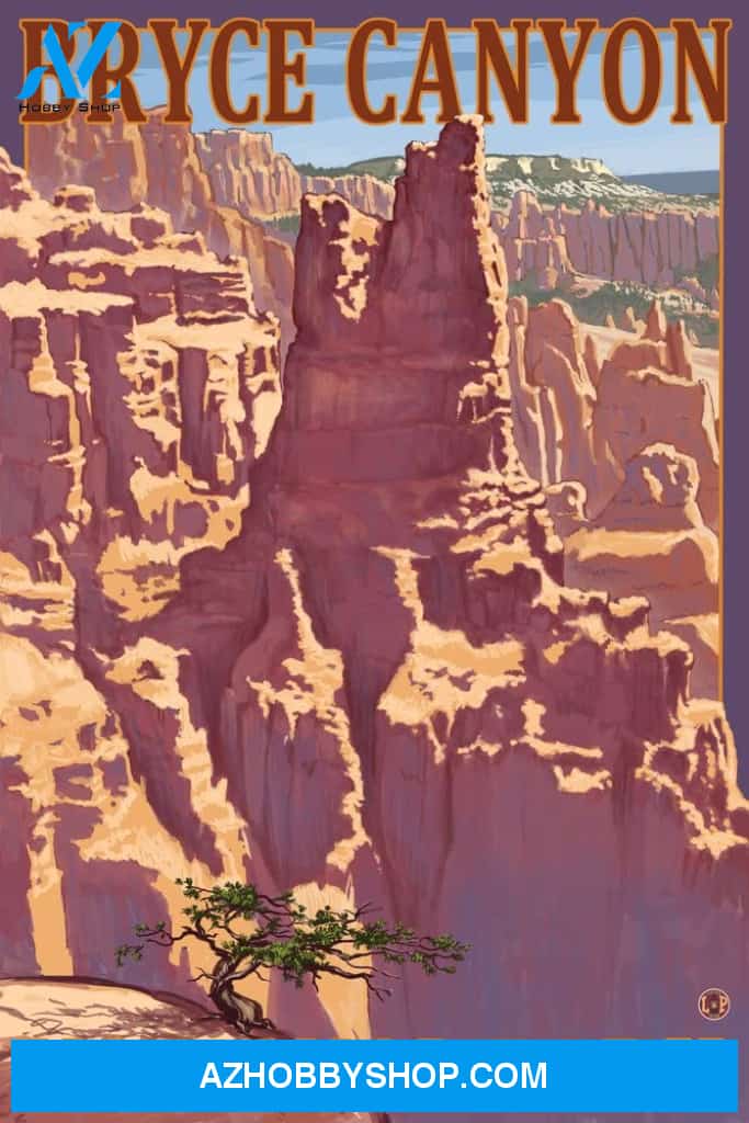Bryce Canyon National Park Utah Scene Painterly Series