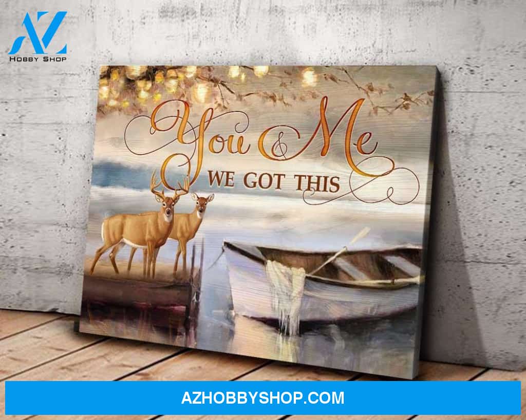 Buck&Doe You&Me Wall Art Canvas Prints, Wall Decor Visual Art