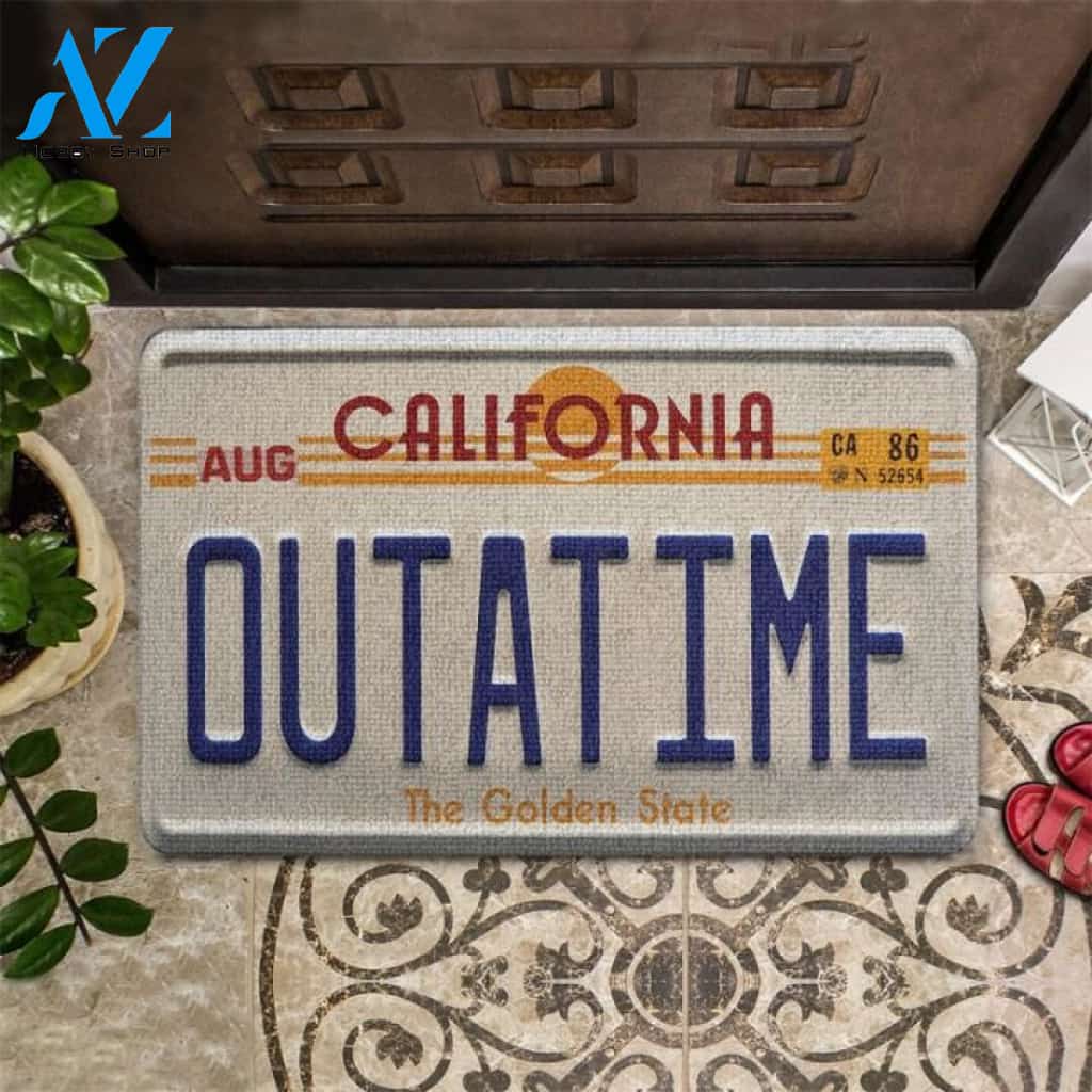 California outatime Doormat | Welcome Mat | House Warming Gift