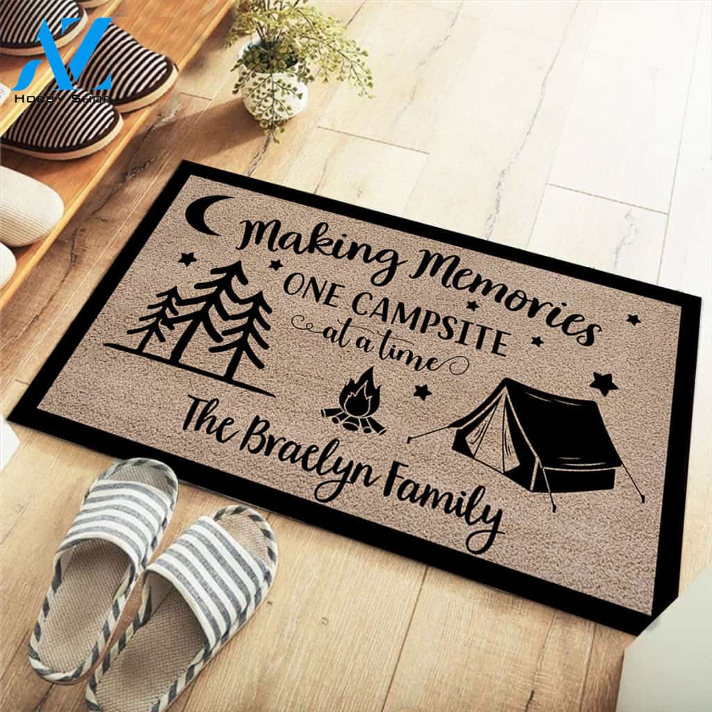 Camping Doormat - Making Memories One Campsite At a Time Vr2 M0402 - TRHN