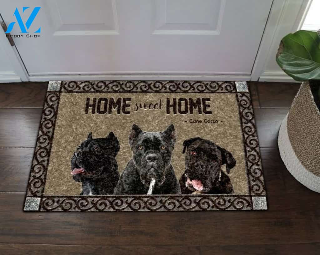 Cane Corso Home Sweet Home Doormat