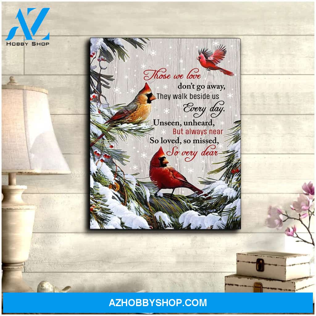 Cardinal Bird - Hanging art For living room
