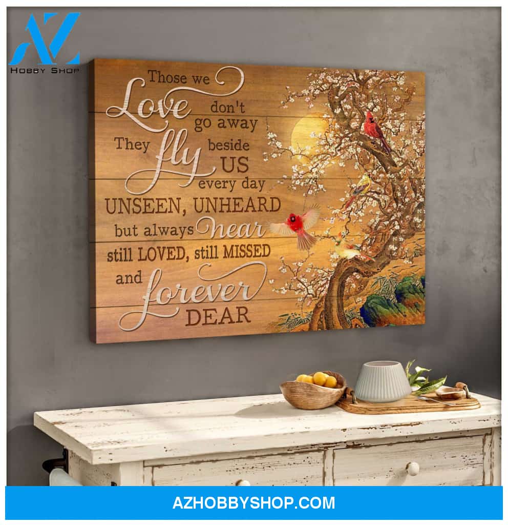 Cardinal Canvas - Hanging Art For Kitchen
