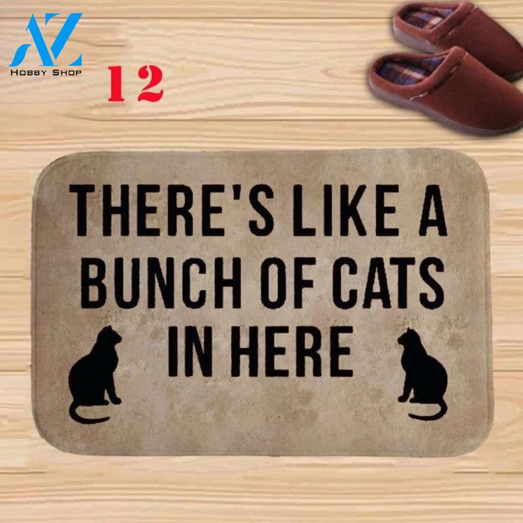 Cat Doormat 012 | Welcome Mat | House Warming Gift