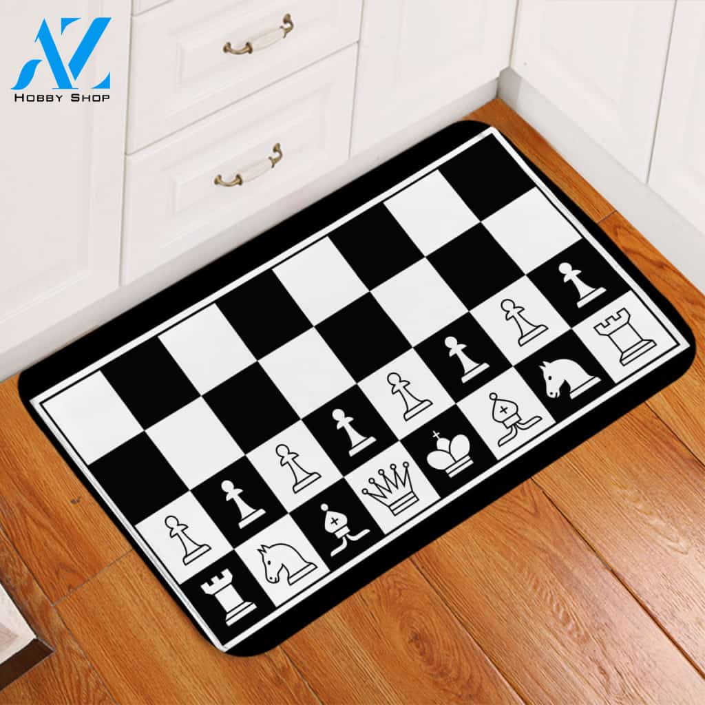 Chessboard Door Mat