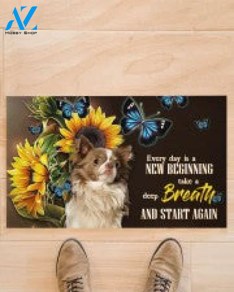 Chihuahua New Beginning And Start Again Doormat