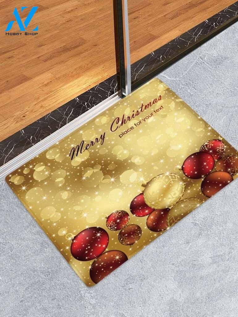 Christmas Balls CLH091034D Doormat
