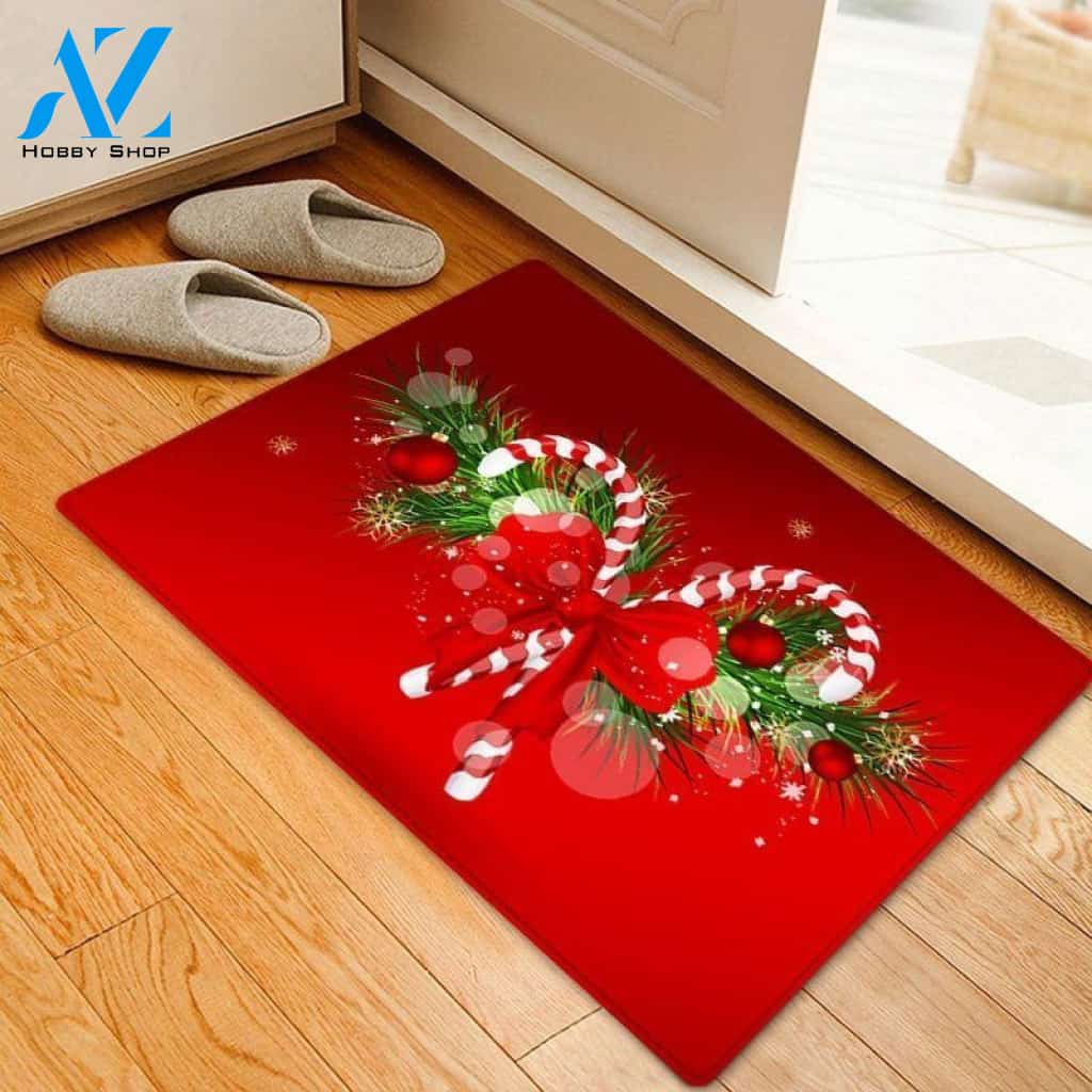 Christmas Candy Cane CLH091045D Doormat