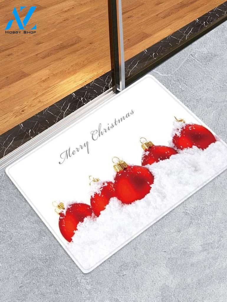 Christmas Snow Balls CLH0910107D Doormat