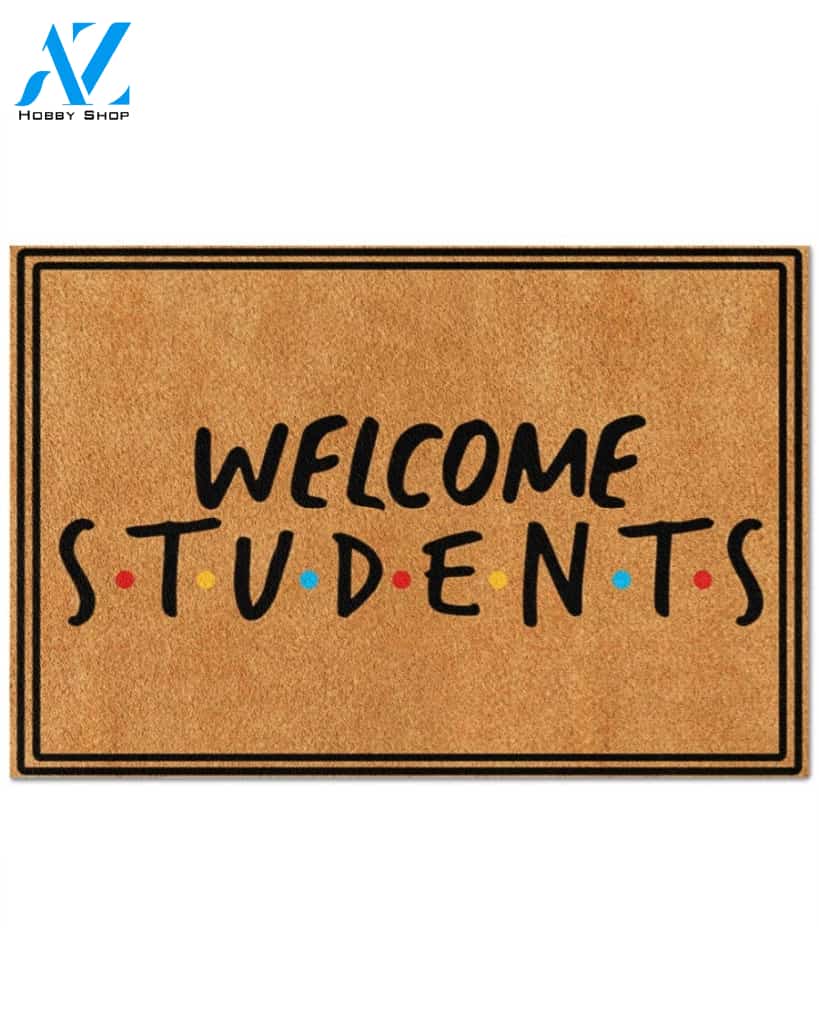 Classroom Welcome Students Doormat Indoor And Outdoor Mat Entrance Rug Sweet Home Decor Housewarming Gift Gift For Classroom Friend Family Stem Feminist