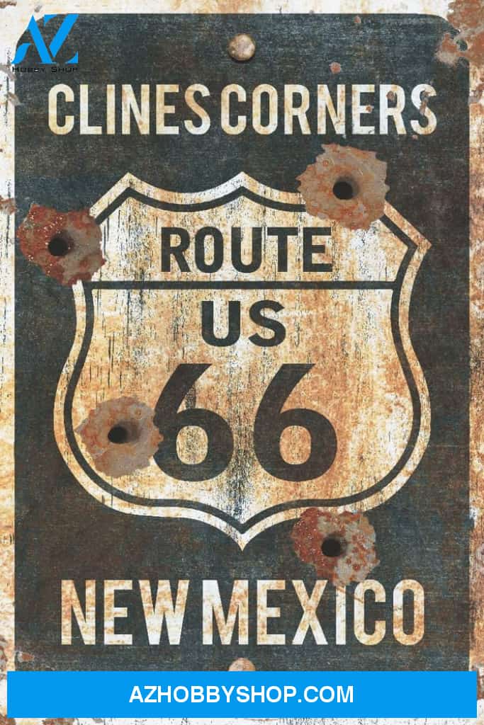 Clines Corner New Mexico - Route 66 Sign