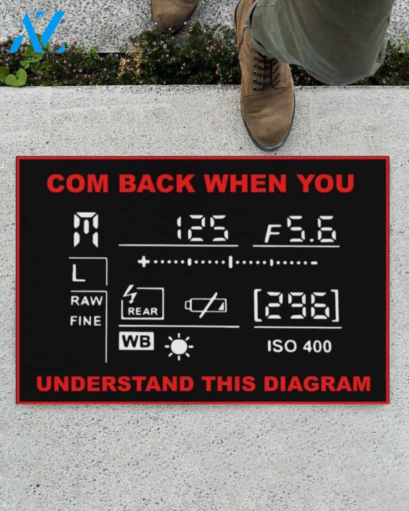 Come Back Photographer Funny Indoor And Outdoor Doormat Gift For Photographer Birthday Gift Decor Warm House Gift Welcome Mat