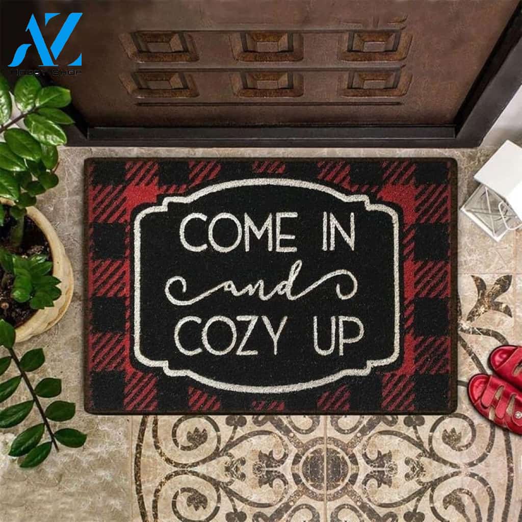Come In And Cozy Up Doormat Welcome Door Mat Indoor And Outdoor Doormat Warm House Gift Welcome Mat Birthday New House Gift Idea