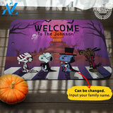 Coolest Halloween Personalized Doormat