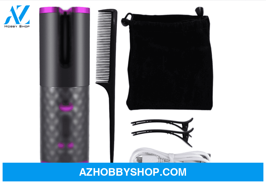 Curling Iron Usb Wireless Multifunctional Charging Curler Grey1