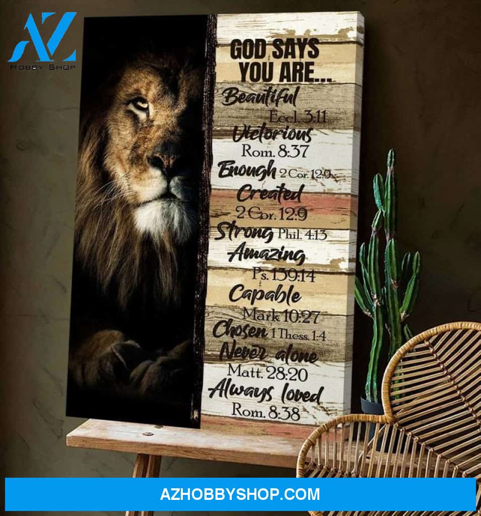 Custom Canvas Amazing Lion Canvas