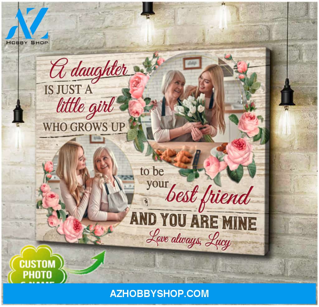 Custom Canvas Prints Personalized Photo Gifts Gift for Her And You Are Mine Wall Art Decor Ohcanvas
