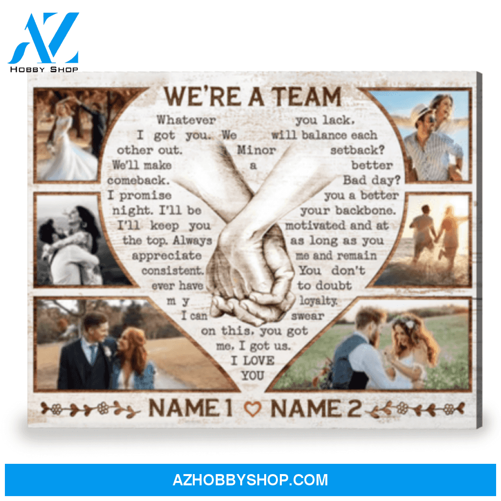 Custom Gift For Newlywed Sentimental Gift For Husband To Be Canvas Print