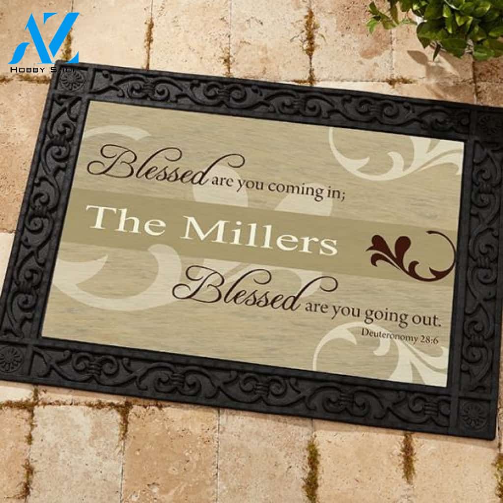 Custom Name M4 Doormat All Over Printed (6228)