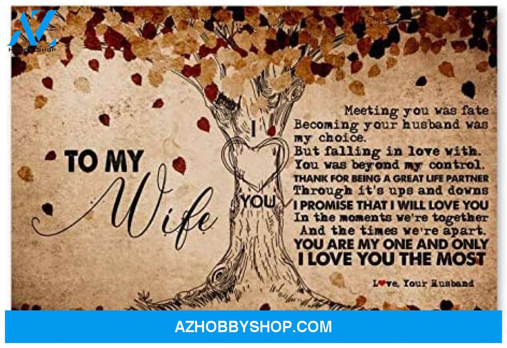 Customized To My Wife Great Wife Gift Ideas Posters