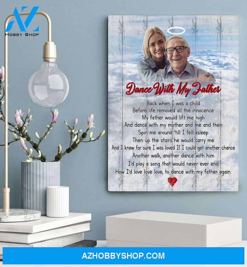 Dance With My Father Canvas And Poster, Wall Decor Visual Art, Gift Father's Day