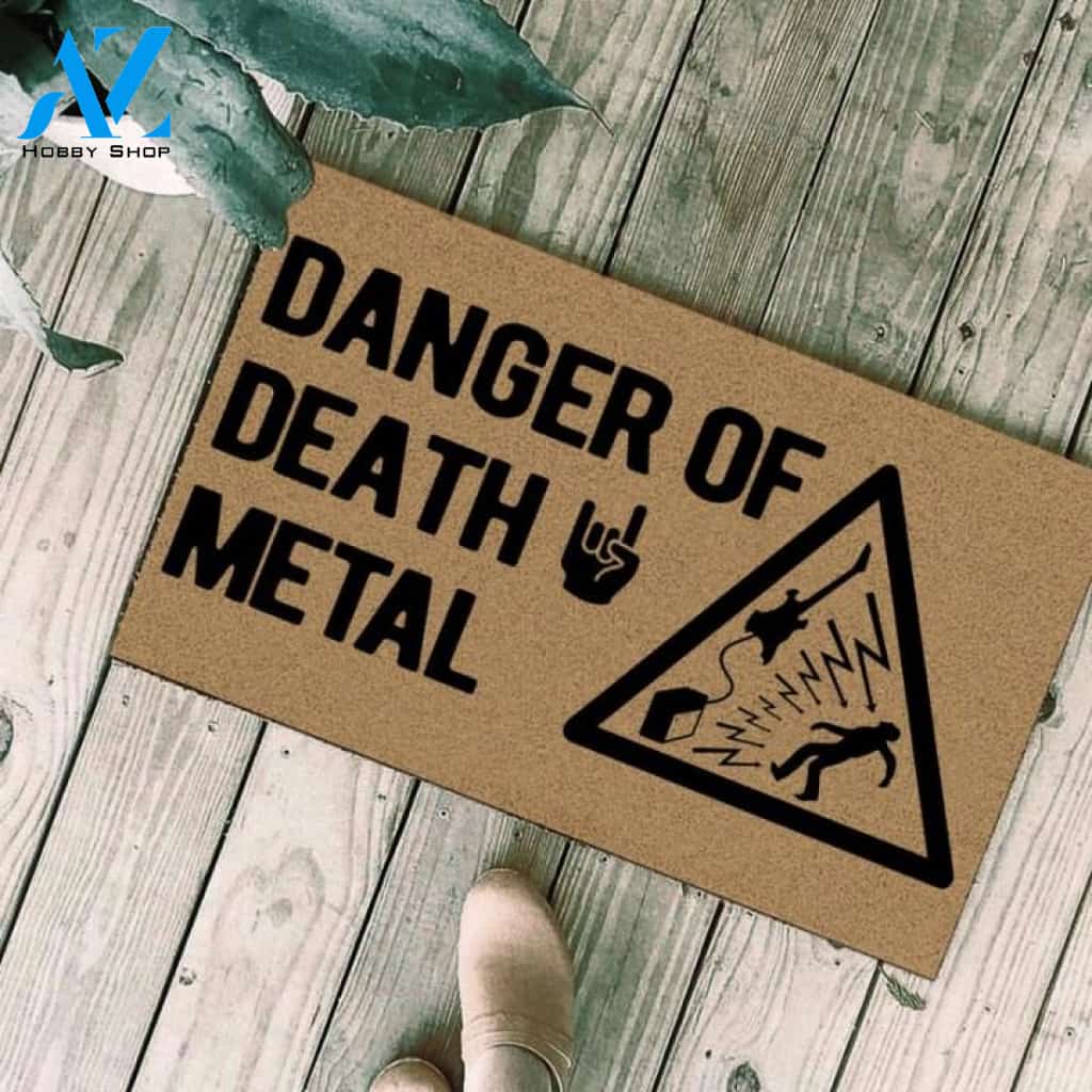 Danger of death metal Doormat