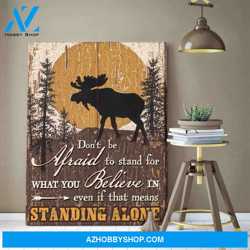Deer Canvas Standing Alone Wall Art Decor Motivation