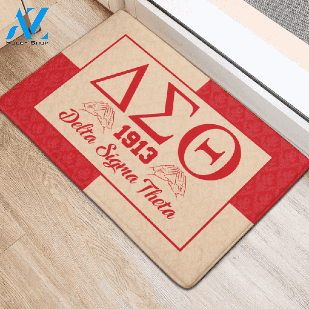 Delta Sigma Theta Doormat