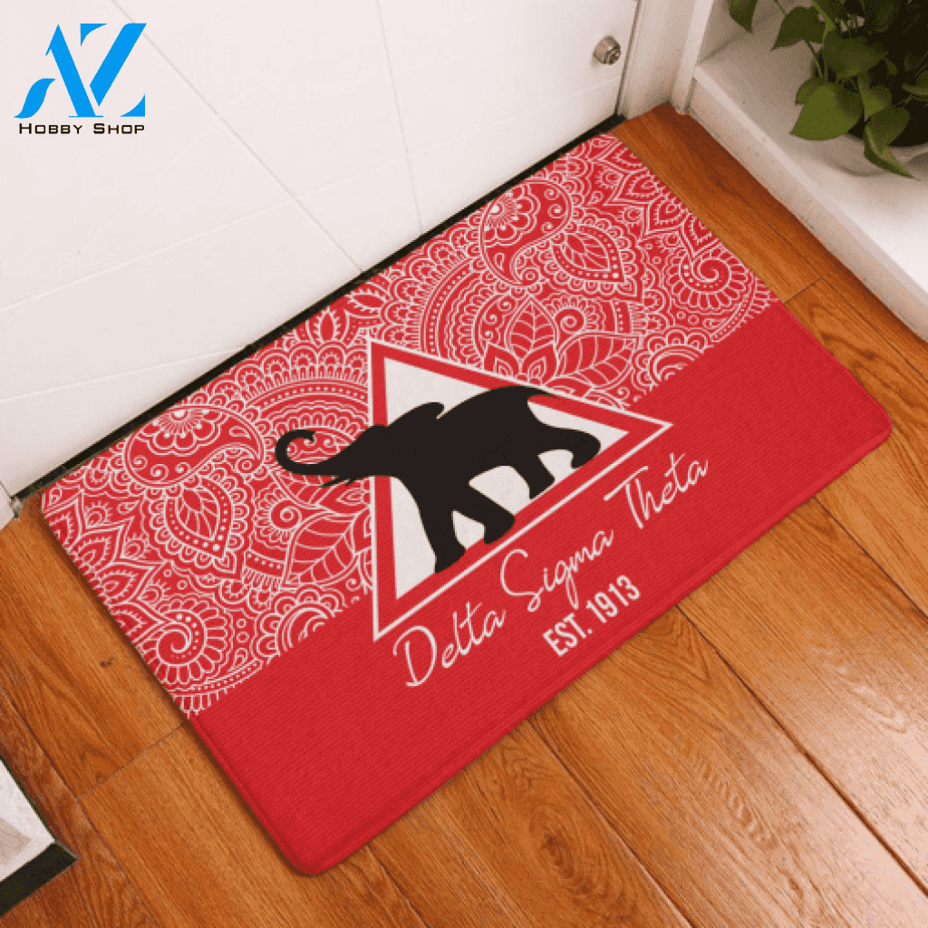 Delta Sigma Theta Sorority 1913 Doormat