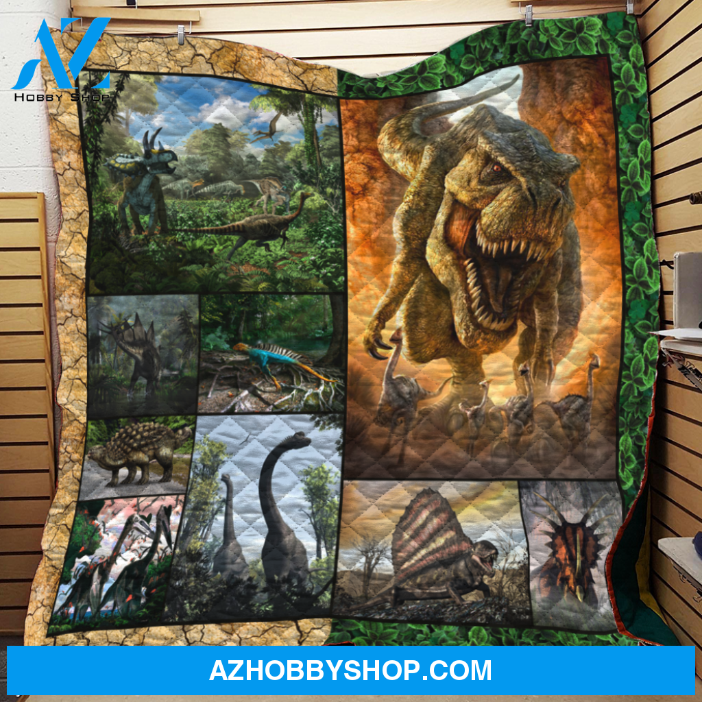 Dinosaurus World Fleece Blanket