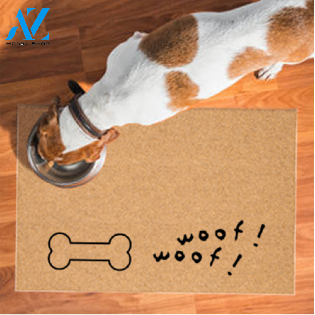 Dog Bone Woof Woof Non-Personalized