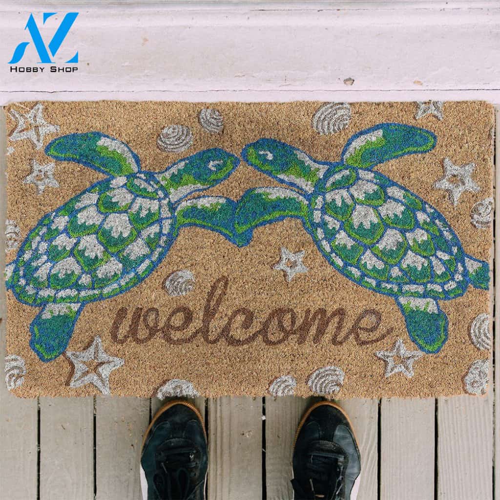 Dog Doormat 3D Turtle Doormat