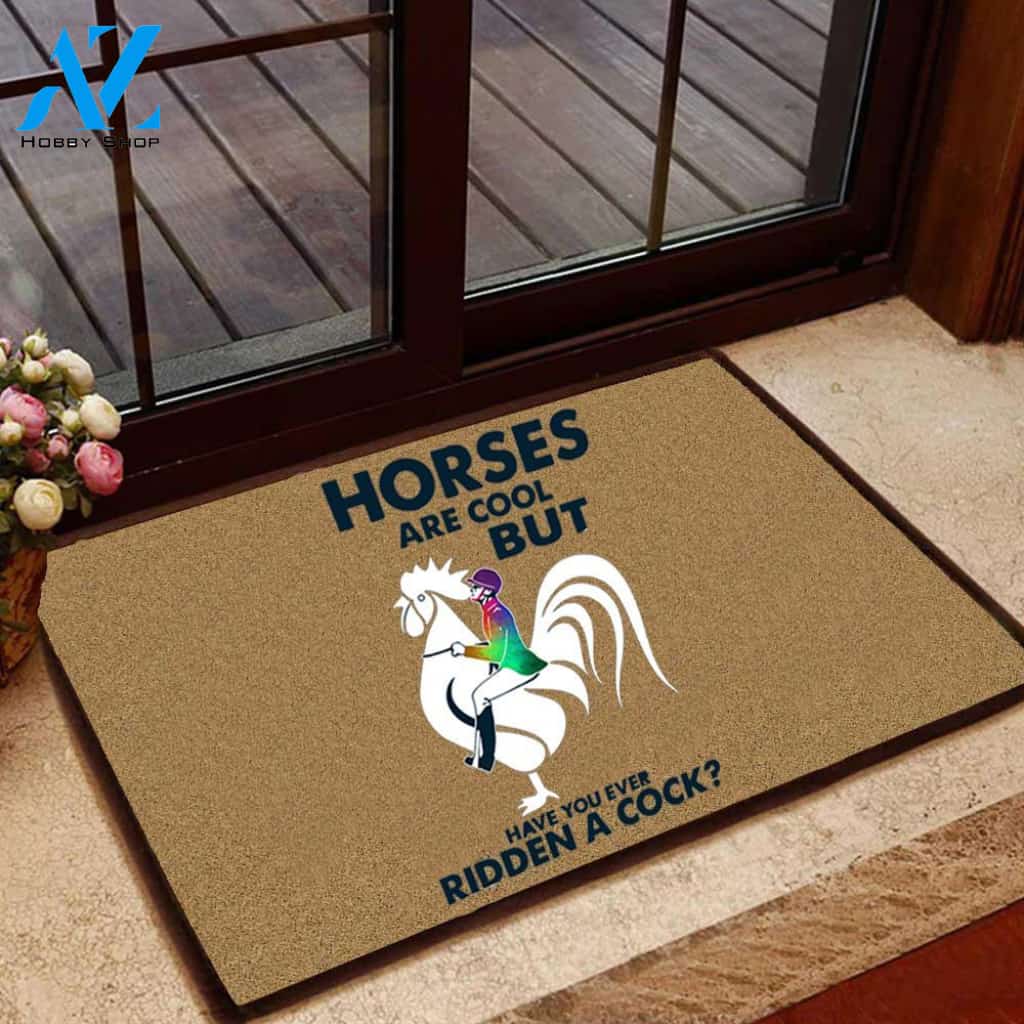 doormat_cock 2 | Welcome Mat | House Warming Gift