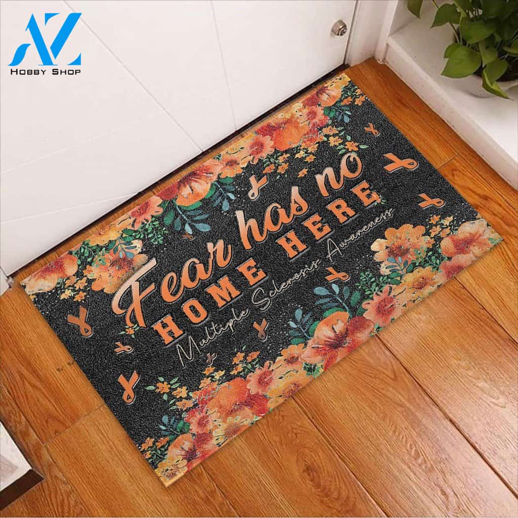 Fear Has No Home Here Doormat Welcome Mat House Warming Gift Home Decor Funny Doormat Gift Idea