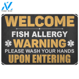 Fish Warning Doormat | Welcome Mat | House Warming Gift